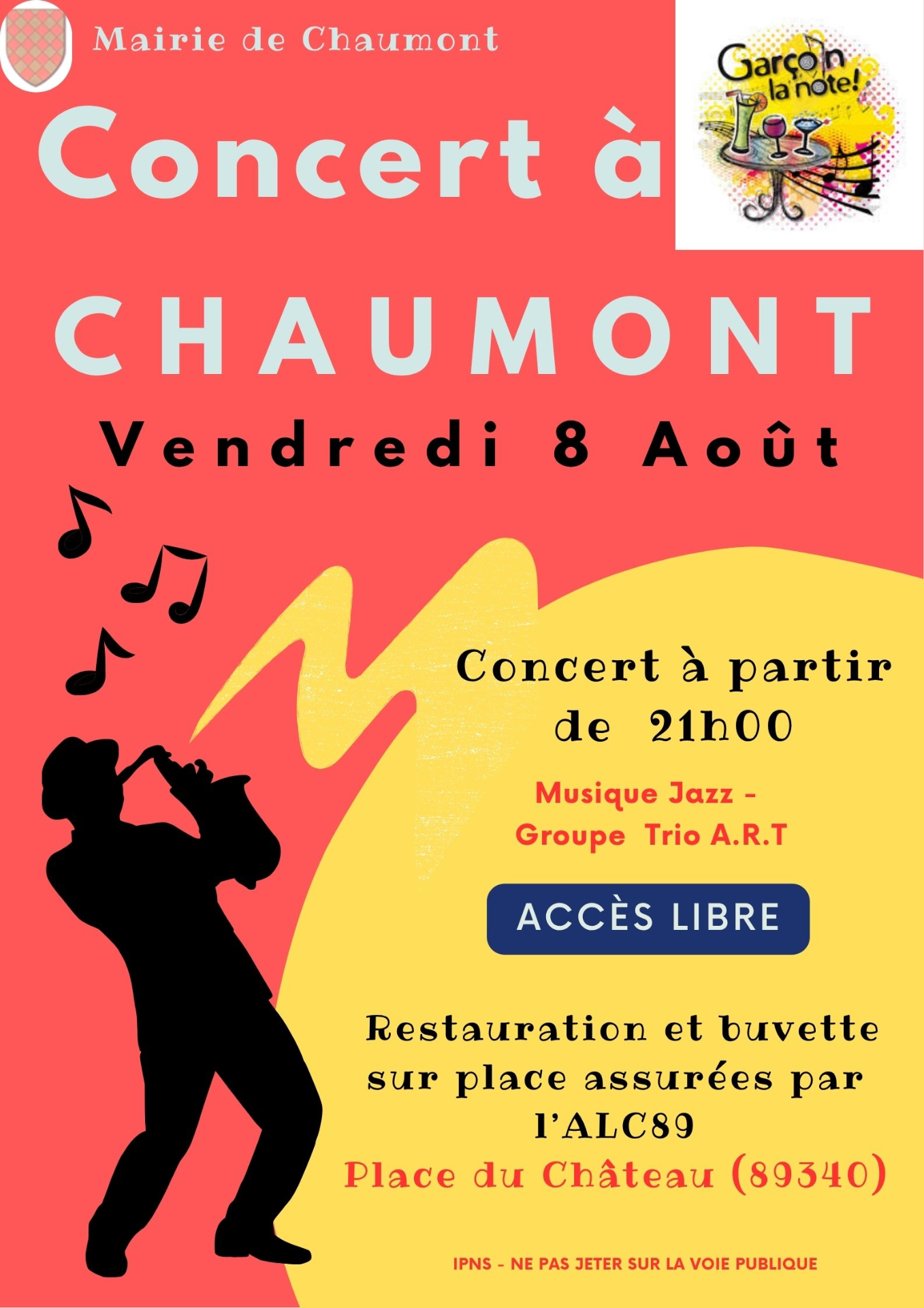 affiche concert